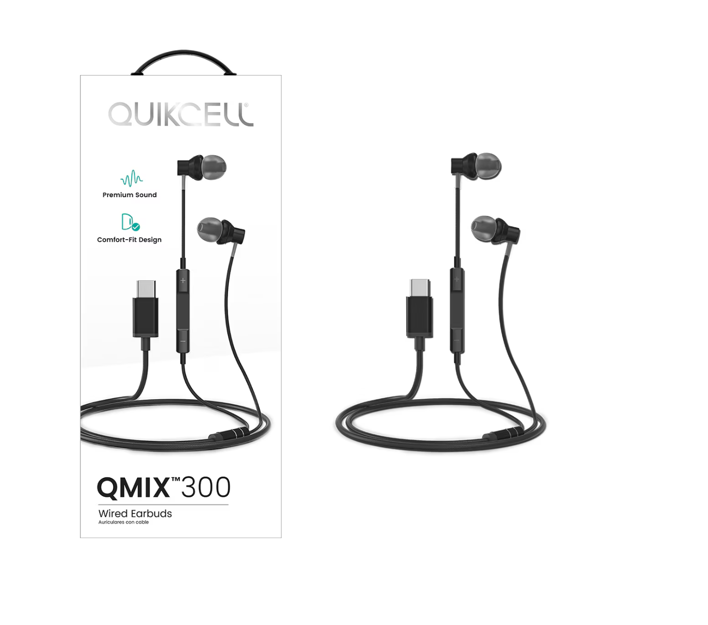 QMIX 300 Comfort Fit Earbuds